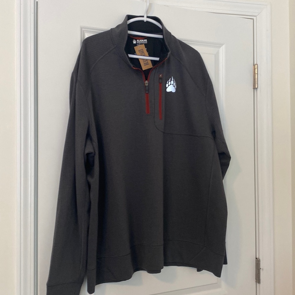 Long sleeve 3/4 zip shirt